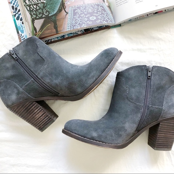 Lucky Brand Shoes - Lucky Brand Eller Suede Booties
